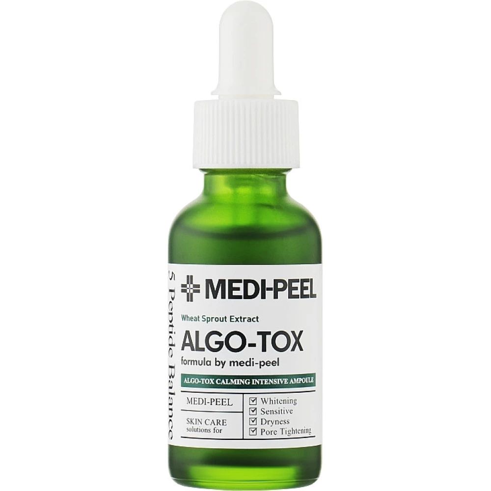 Сыворотка для лица успокаивающая Medi-peel Algo Tox Calming Intensive Ampoule, 30 мл (8809409348575)