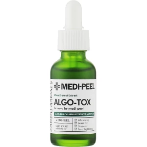 Изображение товара -  Сыворотка для лица успокаивающая Medi-peel Algo Tox Calming Intensive Ampoule, 30 мл (8809409348575)