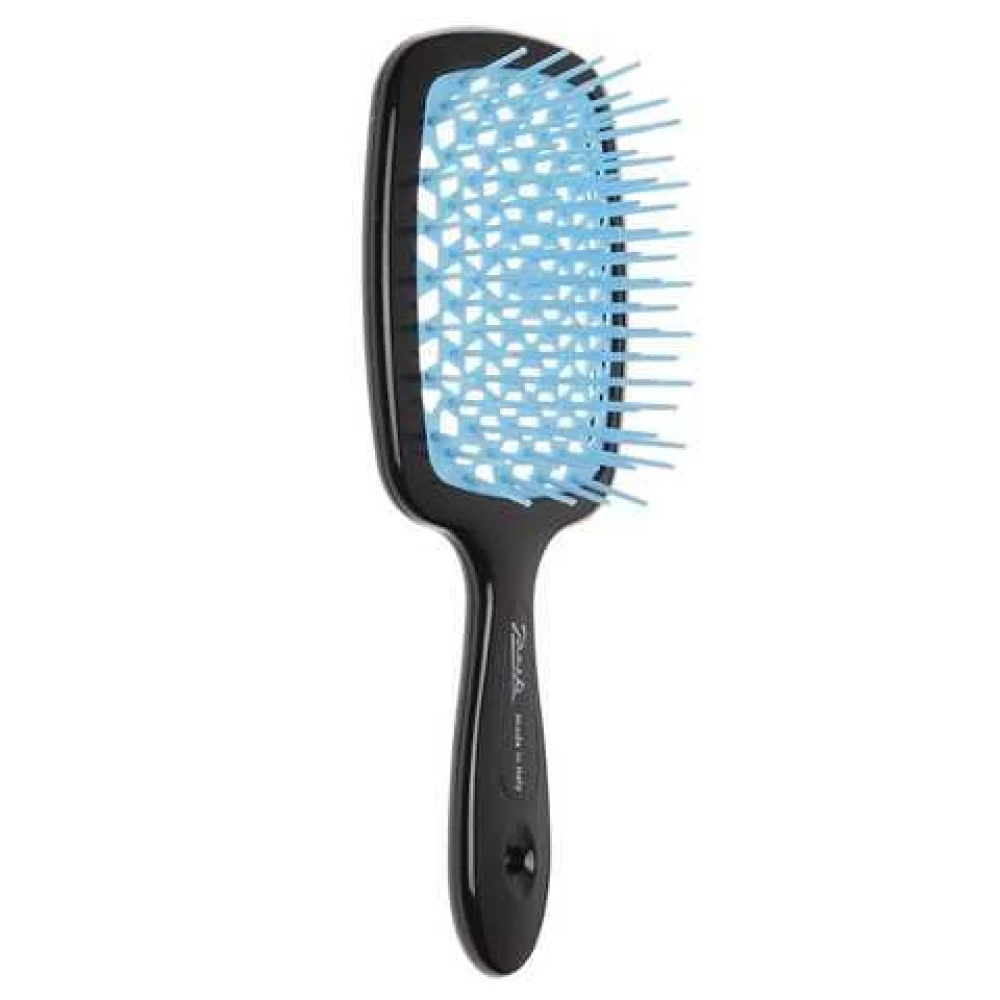 Щетка для волос черно-синяя Janeke Superbrush 71SP226 TSE , 1 шт (8006060573173)