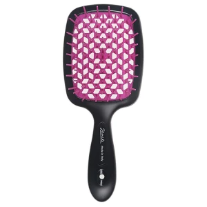 Изображение товара - Щетка для волос черная фуксия Janeke Superbrush Small 71SP234 FUX , 1 шт (8006060650010)