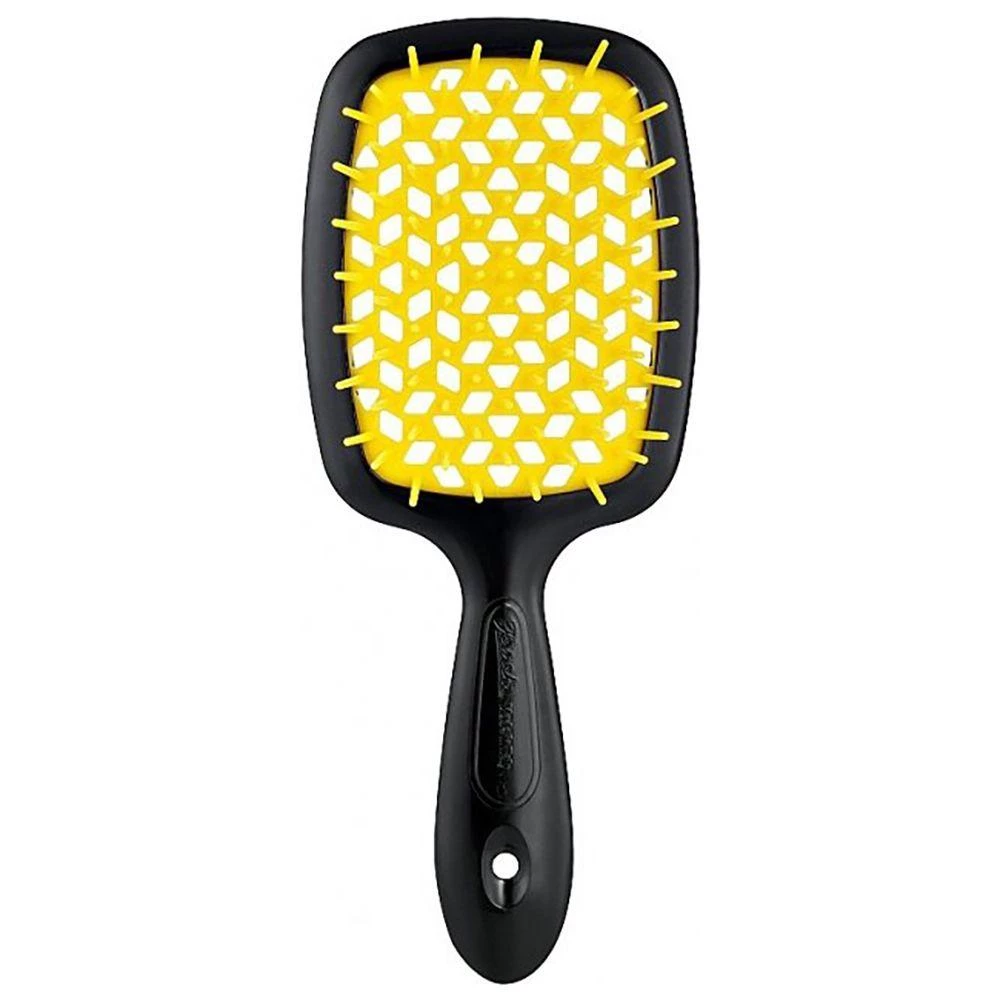 Щетка для волос черно-желтая Janeke Superbrush 71SP226 GIA , 1 шт (8006060573166)