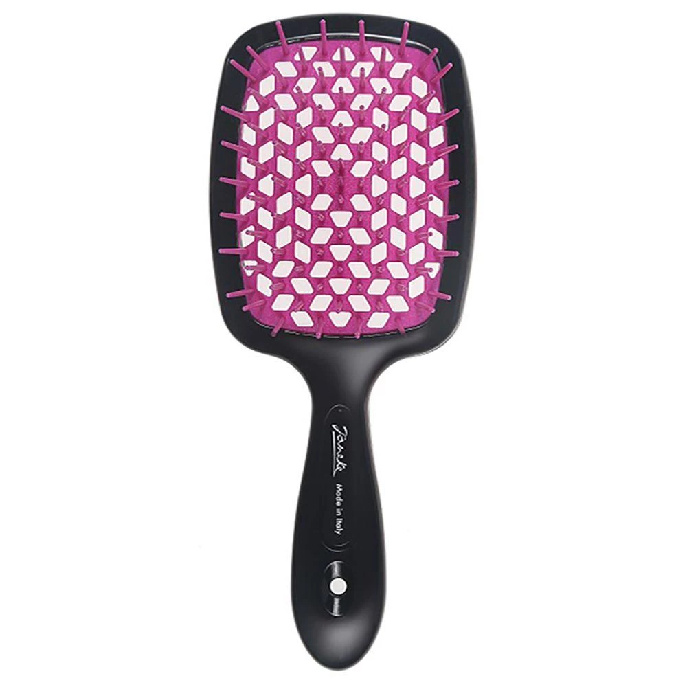 Щетка для волос черная фуксия Janeke Superbrush Small 71SP234 FUX , 1 шт (8006060650010)
