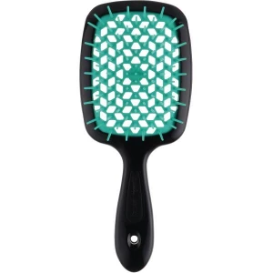 Изображение товара -  Щетка для волос черно-бирюзовая Janeke Superbrush 93SP226 COM , 1 шт (8006060891239)
