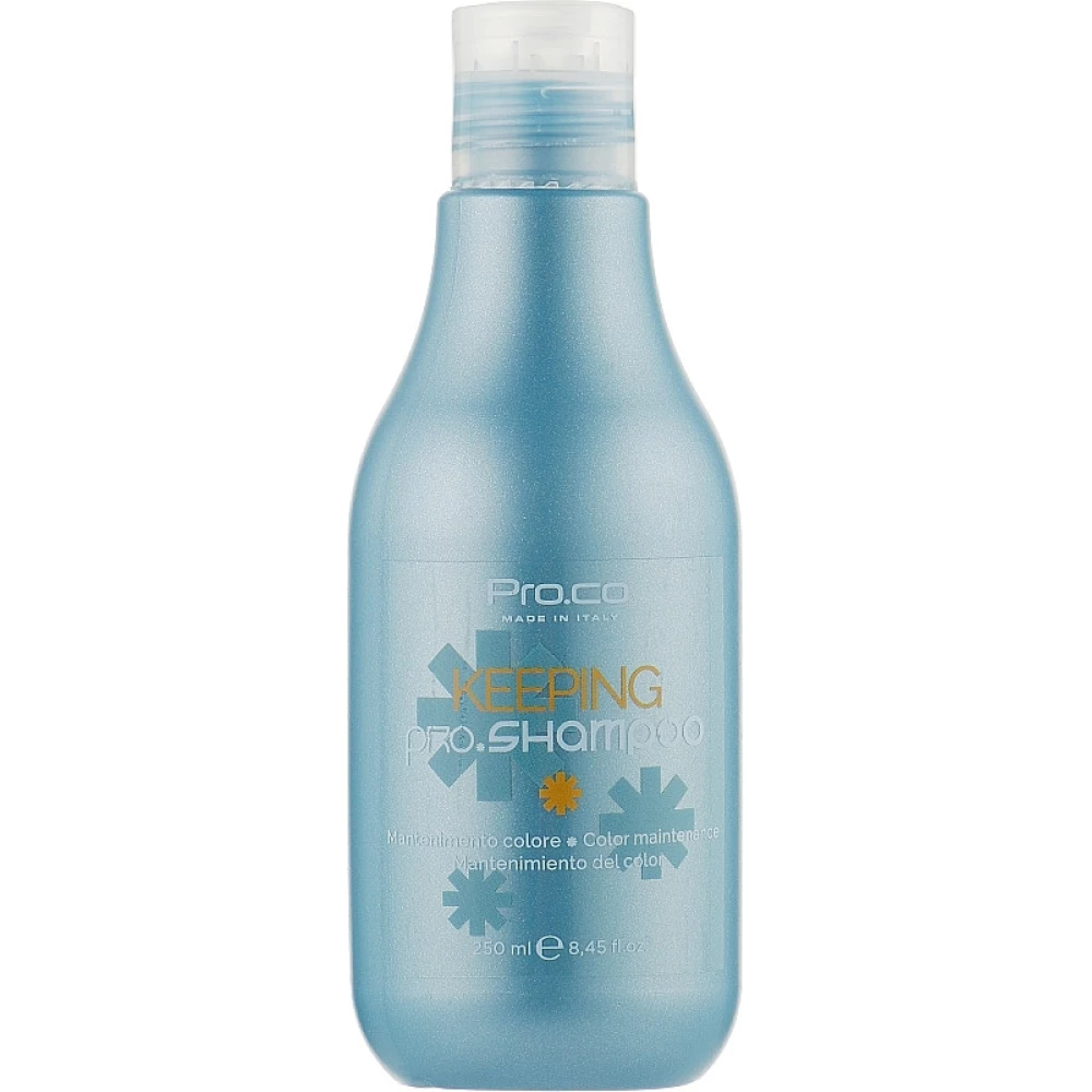 Шампунь для сохранения цвета с оливковым маслом и белком пшеницы BBCos Pro.co Keeping, 250 мл (8051566440597)