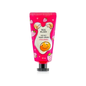Изображение товара -  Крем для рук Daeng Gi Meo Ri Egg Planet Hand Cream Strawberry, 30 мл (8807779088879)