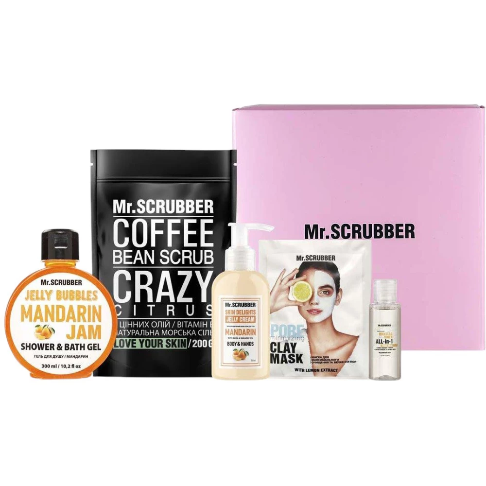 Набор Mr. Scrubber Crazy Citrus, 5 шт (4820200377551)