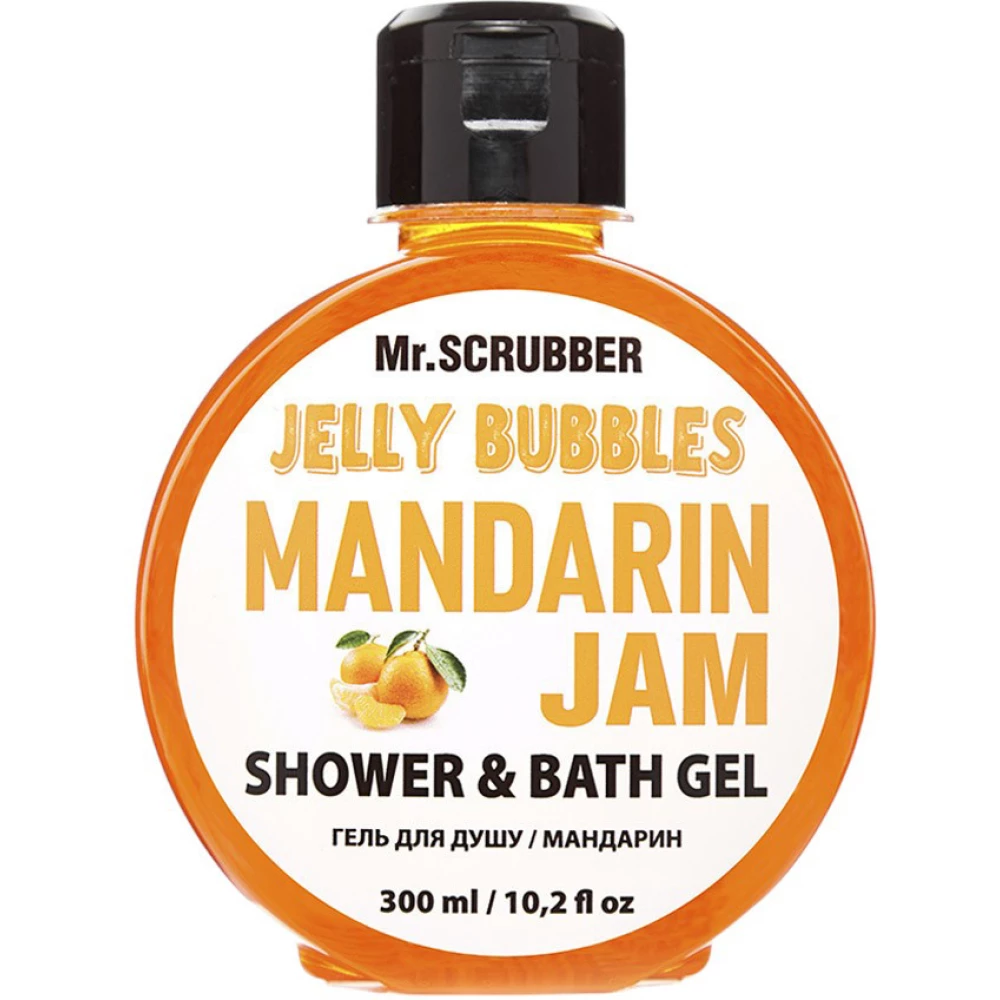 Гель для душу Mr. Scrubber Jelly Bubbles Mandarin, 300 мл (4820200230405)
