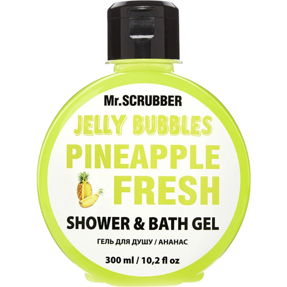 Гель для душа Mr. Scrubber Jelly Bubbles Pineapple, 300 мл (4820200230825)