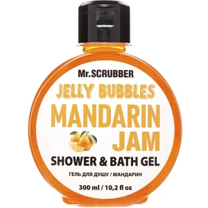 Изображение товара -  Гель для душа Mr. Scrubber Jelly Bubbles Mandarin, 300 мл (4820200230405)