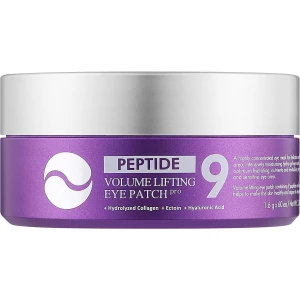 Изображение товара -  Гидрогелевые патчи с лифтинг-эффектом Medi-peel Peptide 9 Volume Lifting Eye Patch PRO, 60 шт (8809941821673)