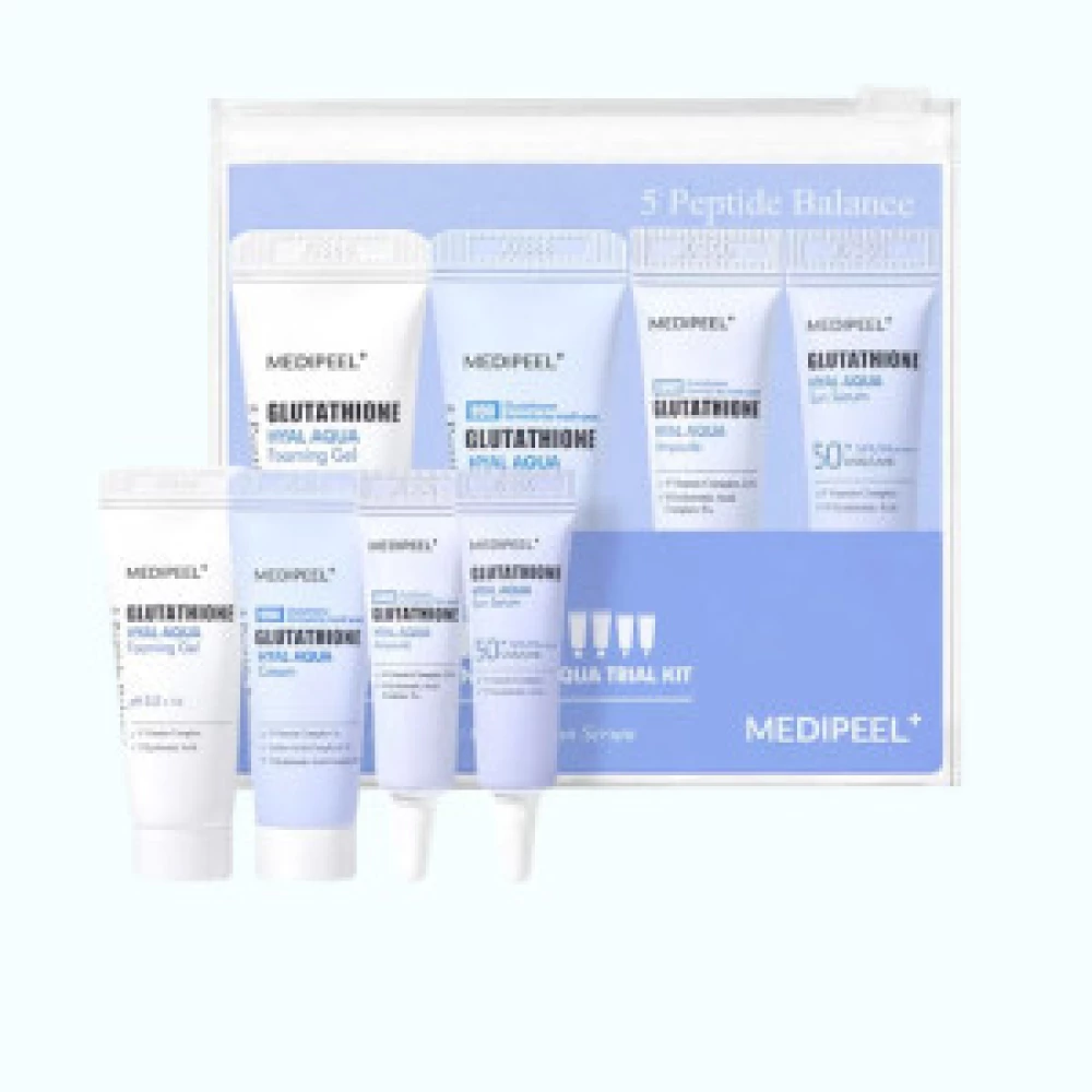 Набор миниатюр Medi-peel Glutathione Hyal Aqua Trial Kit, 4 шт (8809941821154)