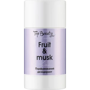 Изображение товара - Женский парфюмированный дезодорант Top Beauty Fruit & Musk, 50 мл (4820241303632)