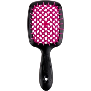 Изображение товара - Черно-малиновая щетка для волос Janeke Superbrush Small 71SP234FFL, 1 шт (8006060353249)