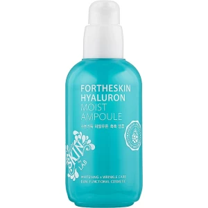 Изображение товара -  Сыворотка для лица с гиалуроновой кислотой Fortheskin Hyaluron Moist Ampoule, 100 мл (8809598150041)