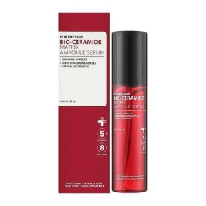 Изображение товара -  Сыворотка для лица с керамидами Fortheskin BIO-Ceramide Matrix Ampoule Serum, 70 мл (8809598150225)