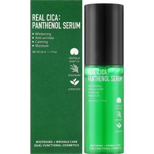 Изображение товара -  Успокаивающая сыворотка для лица Fortheskin Real Cica Panthenol Serum, 50 мл (8809598150645)