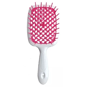 Изображение товара -  Бело-малиновая щетка для волос Janeke Superbrush Small 56SP234FFL, 1 шт (8006060117421)