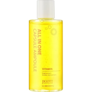 Изображение товара -  Капсульная сыворотка с витаминами JIGOTT All-In-One Vitamin Capsule Ampoule, 200 мл (8809541282836)