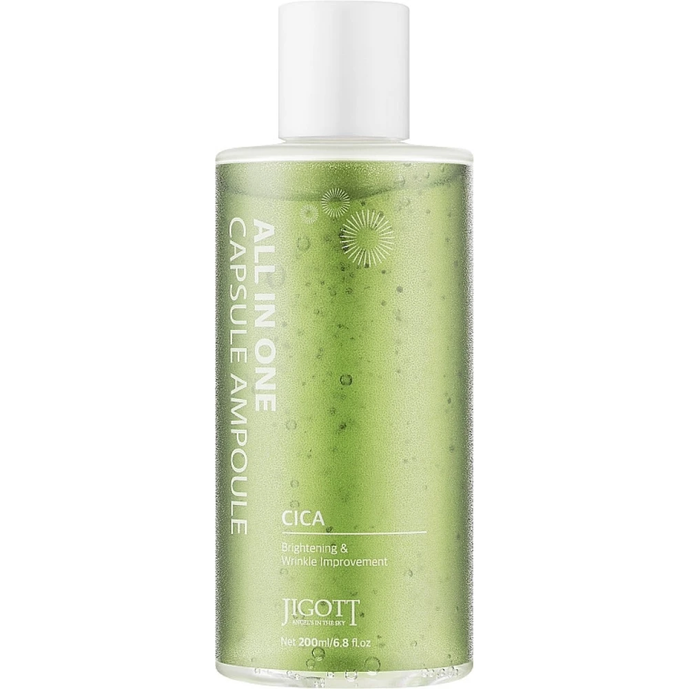 Капсульная сыворотка с центеллой JIGOTT All-In-One Cica Capsule Ampoule, 200 мл (8809541282546)