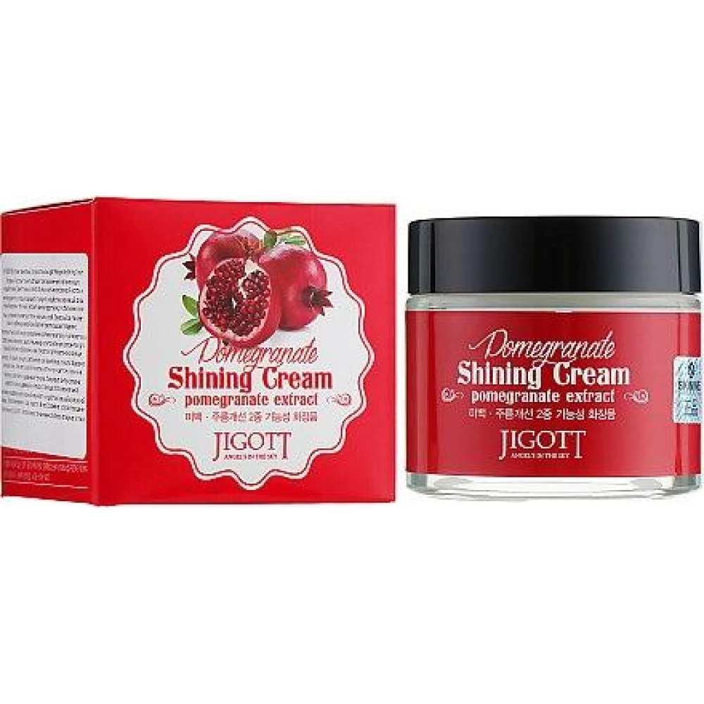 Крем для лица с гранатом JIGOTT POMEGRANATE Shining Cream, 70 мл (8809210034117)