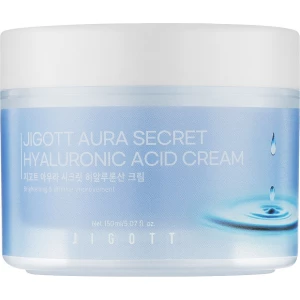 Изображение товара - Увлажняющий крем для лица с гиалуроном JIGOTT Hyaluronic Acid Water Bomb Cream, 150 мл (8809541282874)