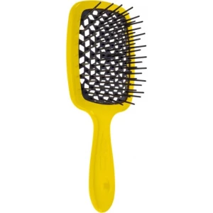 Изображение товара -  Желто-черная щетка для волос Janeke Superbrush 72SP226GIA, 1 шт (8006060657910)