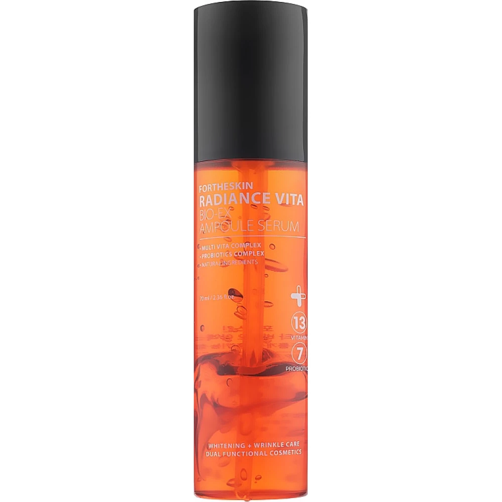 Сыворотка для лица с эффектом лифтинга Fortheskin Radiance Vira BIO-ex Ampoul Serum, 70 мл (8809598150232)