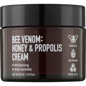Изображение товара -  Крем для лица с медом и прополисом Fortheskin Bee Venom Honey & Propolis Cream, 60 мл (8809598150676)