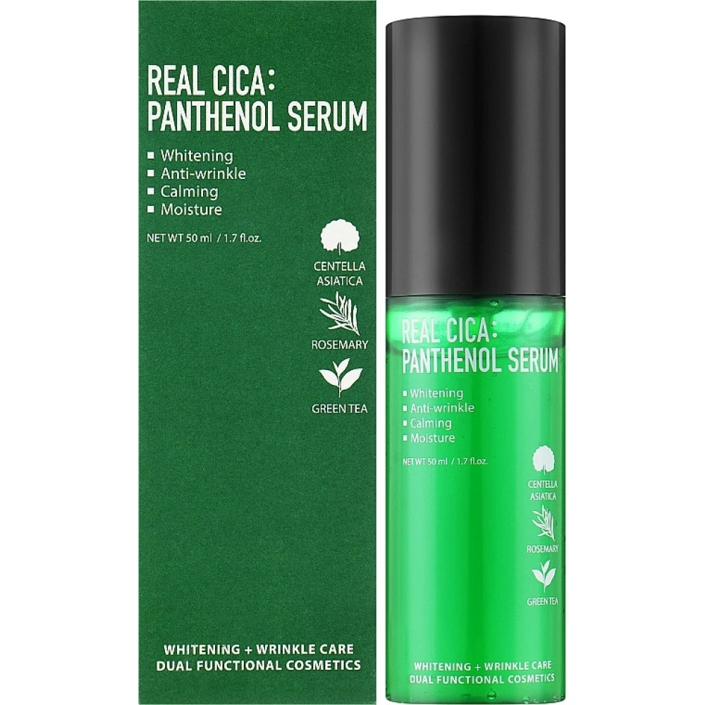 Успокаивающая сыворотка для лица Fortheskin Real Cica Panthenol Serum, 50 мл (8809598150645)