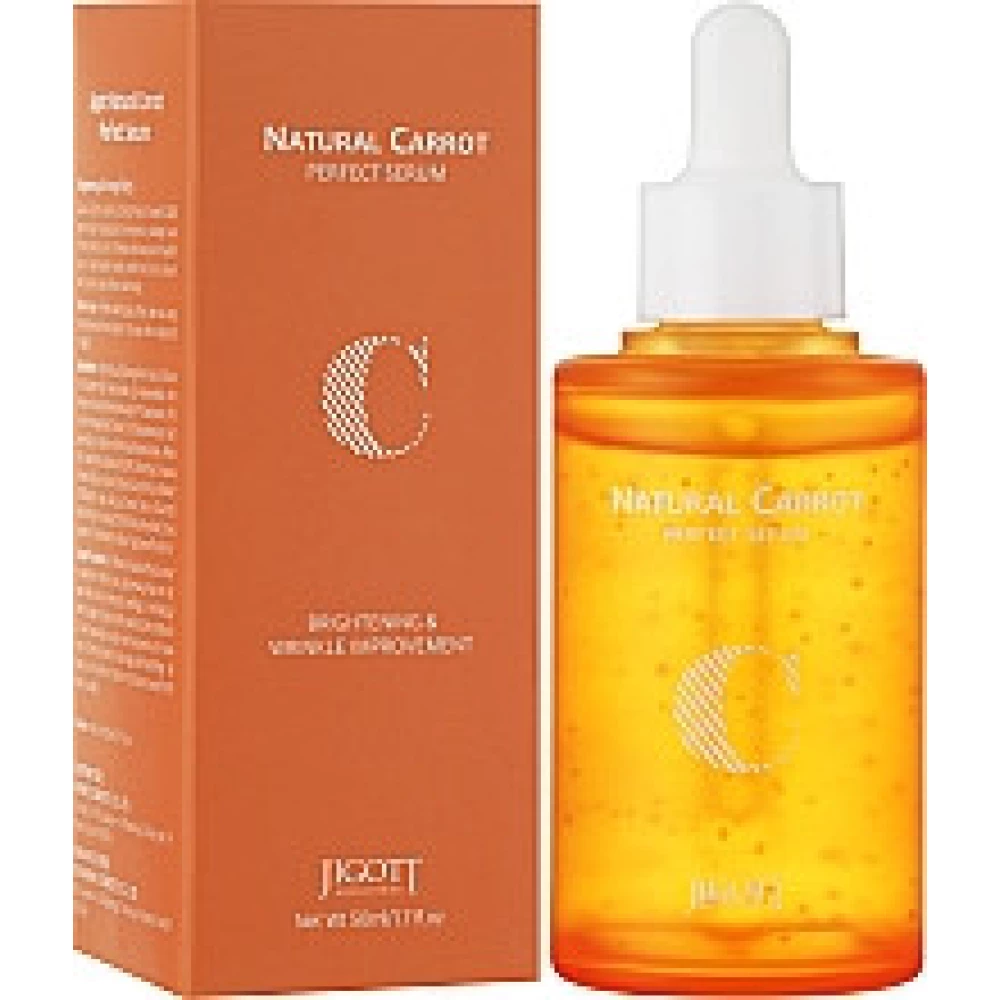 Сыворотка для лица с морковью JIGOTT Natural Carrot Perfect Serum, 50 мл (8809541282409)