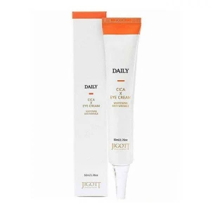 Изображение товара -  Крем для век с центеллой JIGOTT Daily Real Cica Eye Cream, 50 мл (8809541282263)