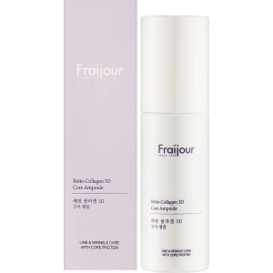 Изображение товара -  Сыворотка для лица кремовая Коллаген Ретинол Fraijour Retin-Collagen 3D Core Ampoule, 50 мл (8802929008943)
