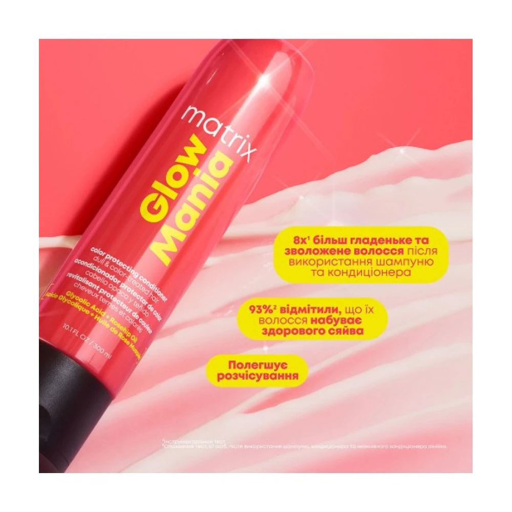Кондиционер для защиты окрашенных волос Matrix Glow Mania Color Protecting Conditioner 1000 мл (3474637257033)