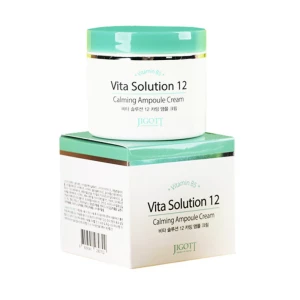 Изображение товара -  Успокаивающий крем для лица JIGOTT Vita Solution 12 Calming Ampoule Cream, 100 мл (8809541280702)