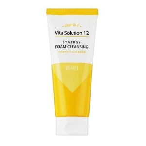 Изображение товара -  Оздоровляющая пенка для умывания JIGOTT Vita Solution 12 Synergy Foam Cleansing, 180 мл (8809541281884)