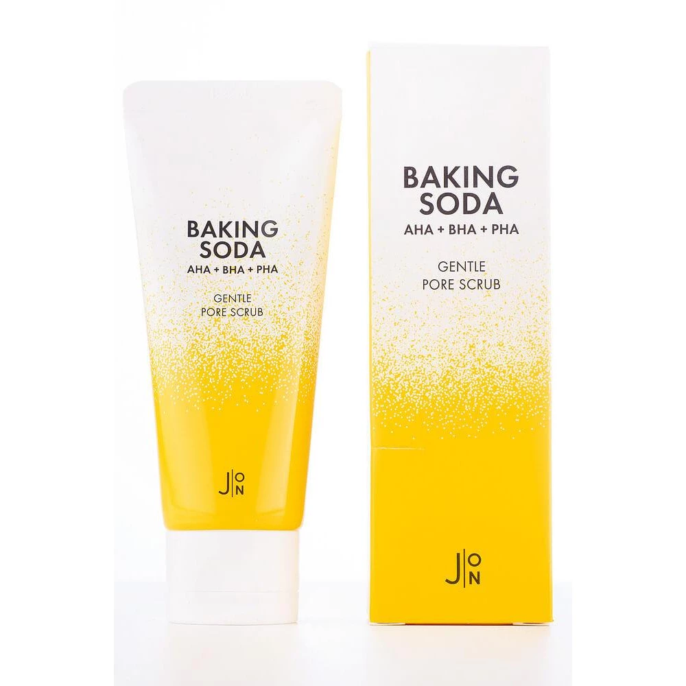 Скраб-пилинг с AHA-BHA-PHA кислотами и содой J:ON Baking Soda Gentle Pore Scrub, 50 мл (8802929005768)