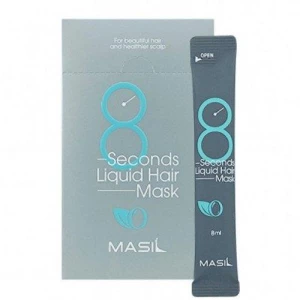 Изображение товара -  Маска для волос объем Masil 8 Seconds Liquid Hair Mask Stick Pouch Blue, 8 мл (8809744060170)