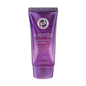 Изображение товара -  Солнцезащитный крем Пептиды 8 Enough Peptide Sensation Pro Sun Cream, 50 мл (8809726960375)