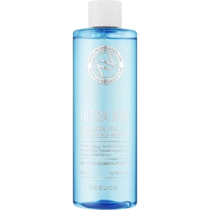 Изображение товара -  Очищающая вода с коллагеном Ultra X10 Enough Collagen Pro Cleansing Water, 500 мл (8809438488594)