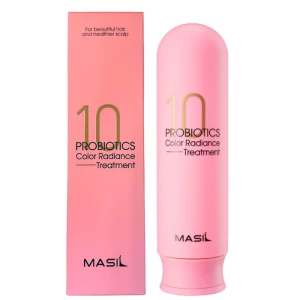 Изображение товара -  Бальзам с пробиотиками для защиты цвета Masil 10 PROBIOTICS COLOR LADIANCE TREATMENT, 300 мл (8809744061658)