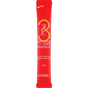 Изображение товара -  Восстанавливающий шампунь Masil 3 Salon Hair CMC Shampoo Stick Pouch, 8 мл (8809744060118)