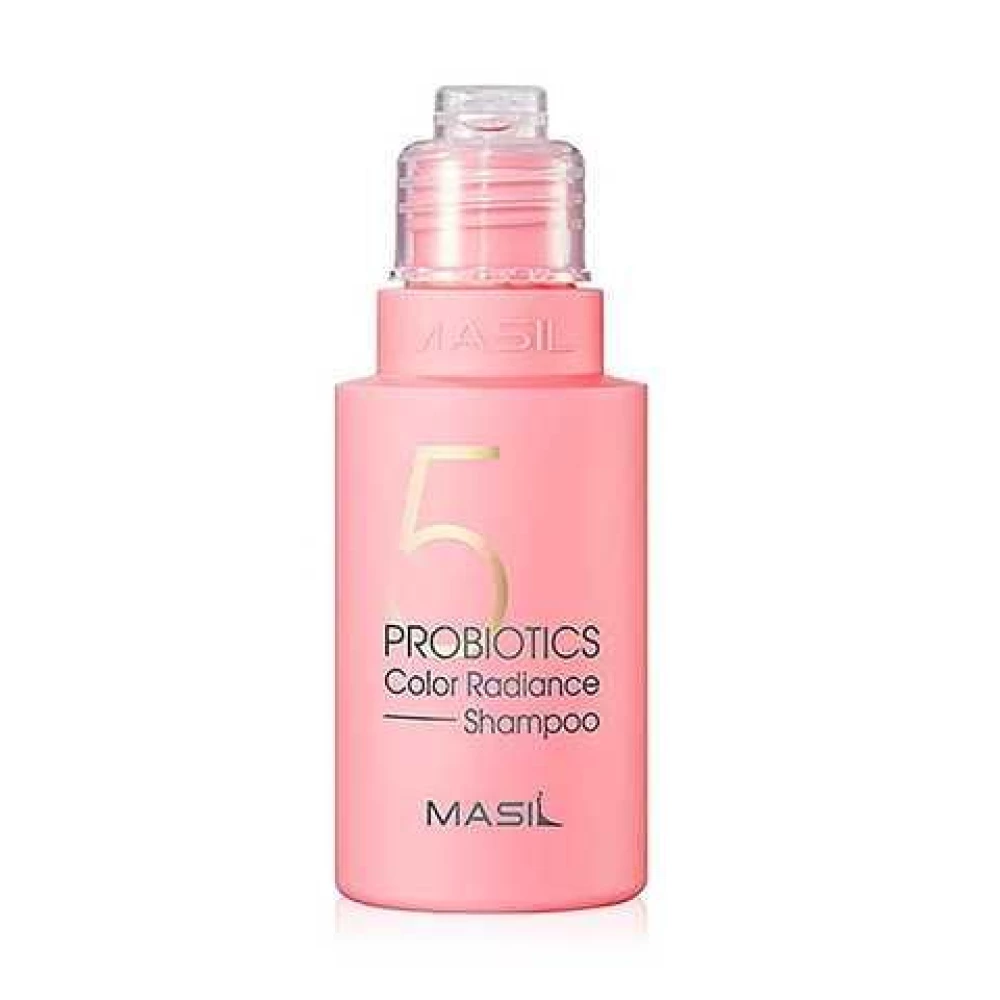 Шампунь с пробиотиками для защиты цвета волос Masil 5 Probiotics Color Radiance Shampoo, 50 мл (8809744061443)