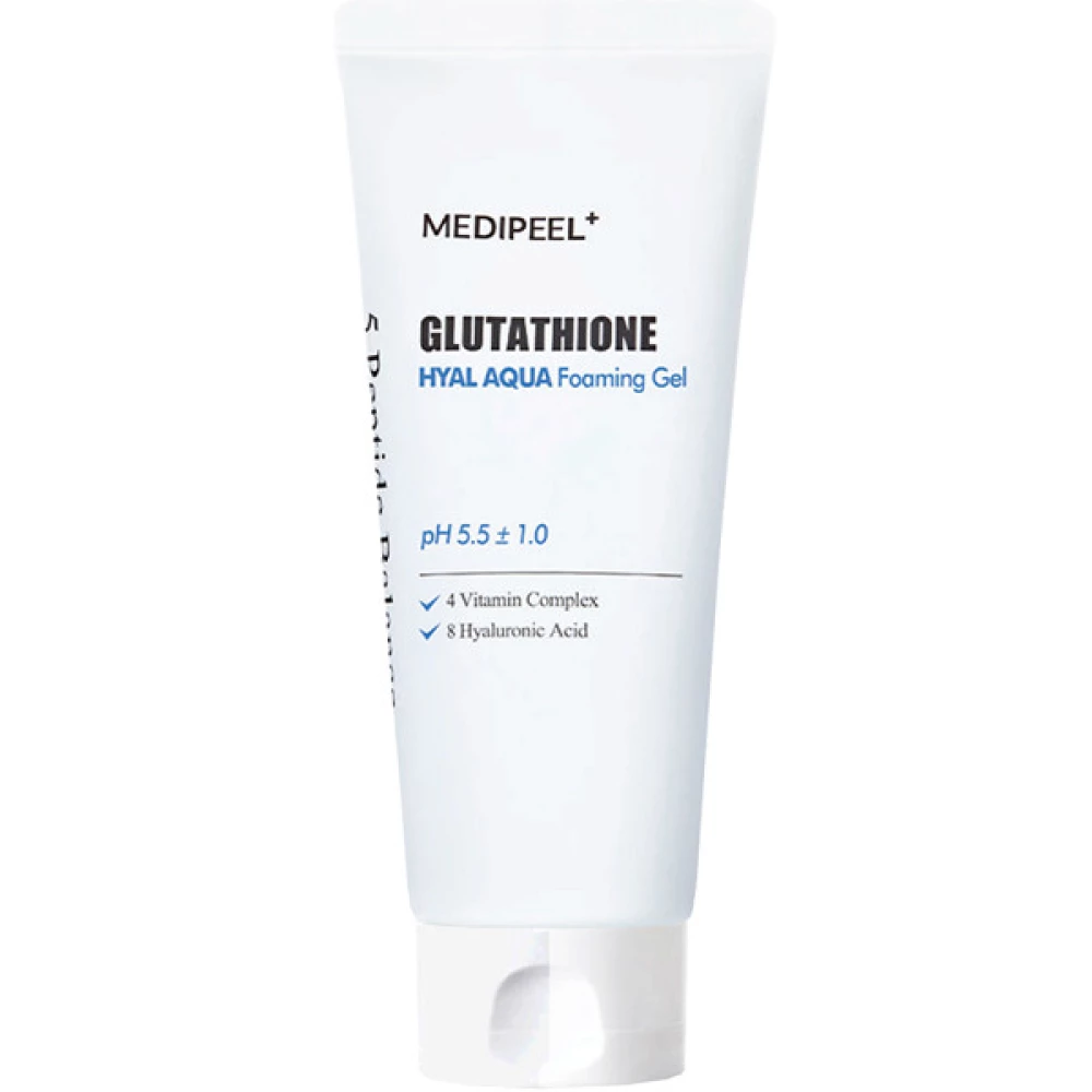 Гель для умывания увлажняющий Medi-peel Glutathione Hyal Aqua Foaming Gel Cleanser, 150 мл (8809941820676)