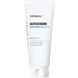 Изображение товара -  Гель для умывания увлажняющий Medi-peel Glutathione Hyal Aqua Foaming Gel Cleanser, 150 мл (8809941820676)