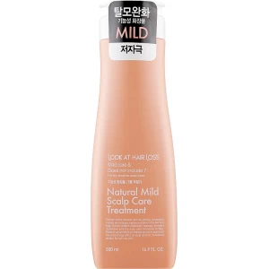 Изображение товара -  Кондиционер против выпадения волос Daeng Gi Meo Ri Look AT Hair Loss Natural Mild, 500 мл (8807779092401)