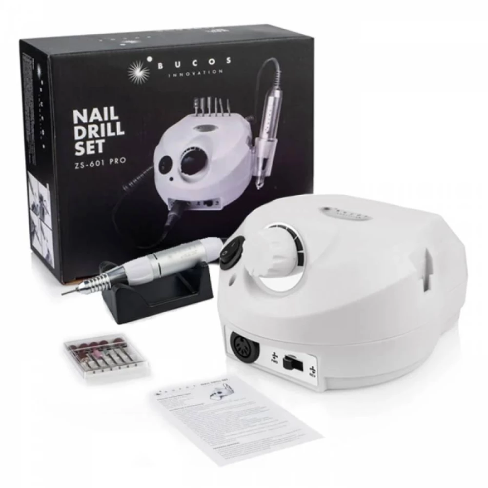 Фрезер Bucos ZS-601 PRO WHITE 35000 45W, 1 шт (8033745729983)