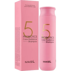 Изображение товара -  Шампунь с пробиотиками для защиты цвета волос Masil 5 Probiotics Color Radiance Shampoo, 300 мл