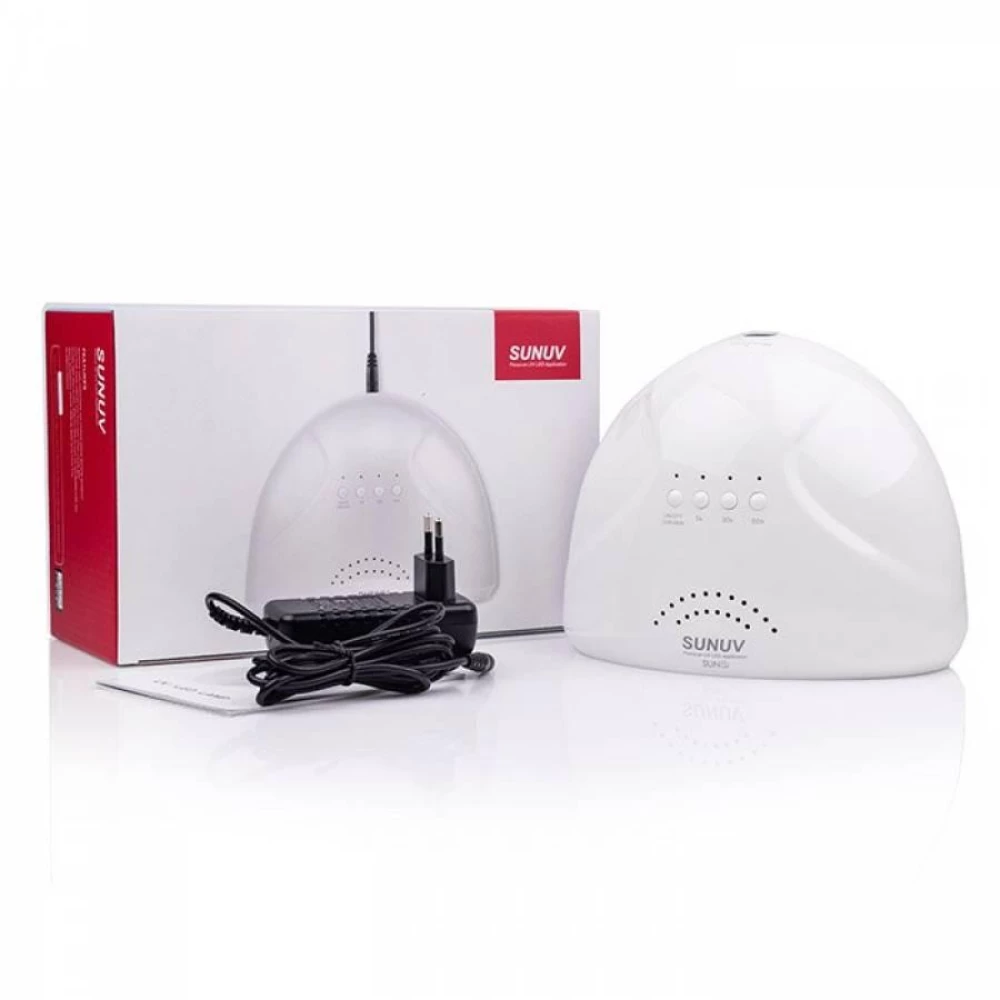 Лампа для маникюра SUNUV LED/UV SUN 1 48W White , 1 шт (4820265501410)
