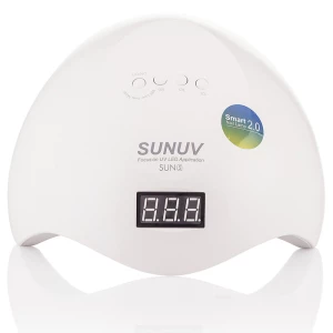 Изображение товара - Лампа для маникюра SUNUV LED/UV White BQ-5T 120W , 1 шт (4820265501496)