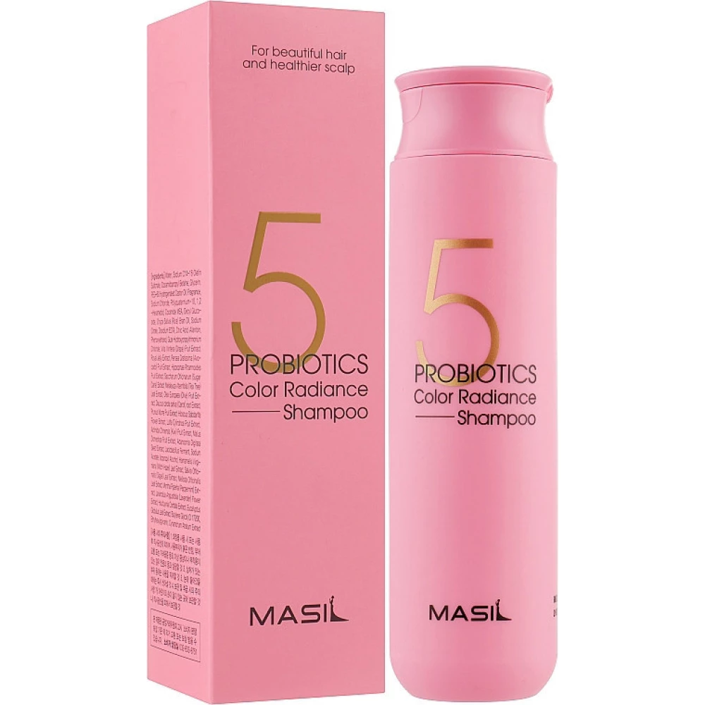 Шампунь с пробиотиками для защиты цвета волос Masil 5 Probiotics Color Radiance Shampoo, 300 мл